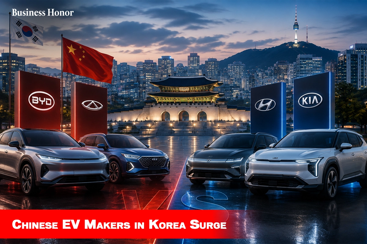 Chinese EV Makers in Korea Surge as BYD, Chery Push Hyundai and Kia Into a Tough Battle